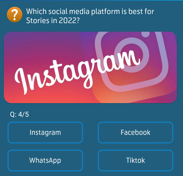 Which social media platform is best for Stories in 2022?