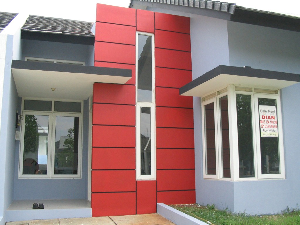 Inspirasi Warna Cat Rumah Tampak Depan 