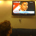 Lambchop & Wye Oak cheer Obama to victory in a European truckers'
lounge!