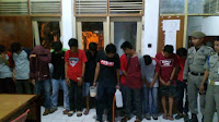 Pesta Tuak disamping Rujab Bupati, 14 Remaja diamankan Satpol PP Sinjai