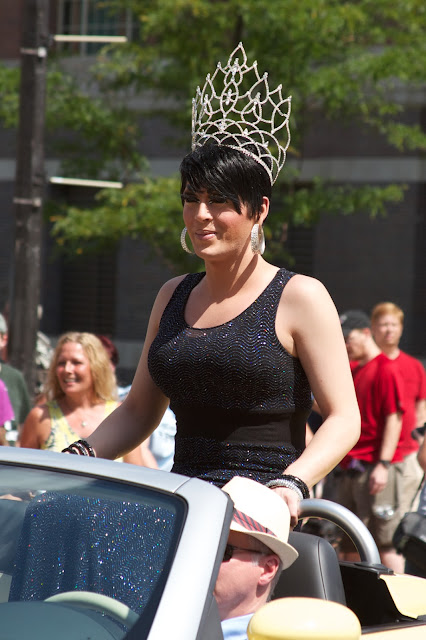 Michigan Pride March to the Capitol 2013, Lansing. by Tammy Sue Allen.