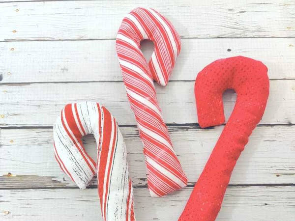 Whimsical Candy Cane Sewing Pattern