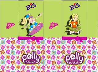 Etiquetas de polly pocket para imprimir gratis.