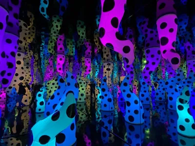 “Love is Calling” at Yayoi Kusama "Infinite Love" show at SFMOMA