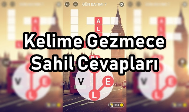 Kelime Gezmece Sahil Cevapları