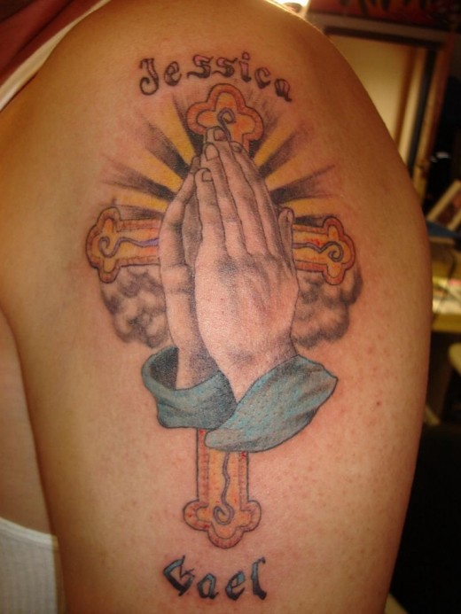 Praying Hands Tattoo Designs