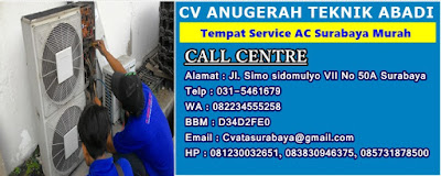 Tempat Service AC Surabaya Murah