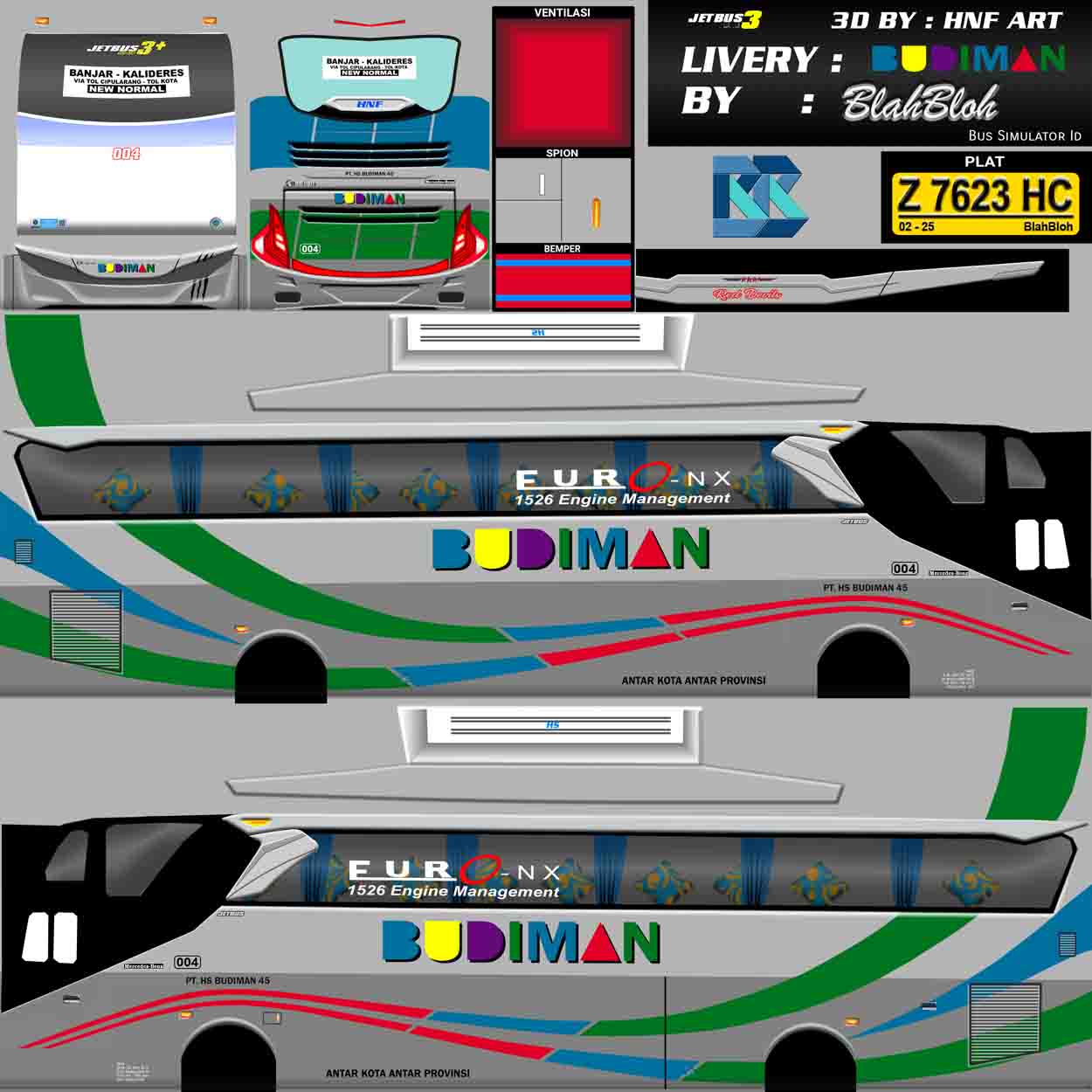 livery budiman shd