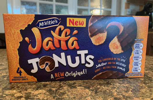 Jaffa Jonuts - Jaffa Cake Doughnuts (Tesco)