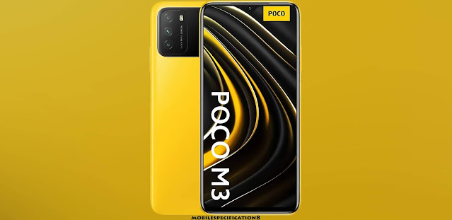 Xiaomi Poco M3 Poco yellow colour