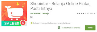 Kenapa Aplikasi Shopintar tidak bisa dibuka