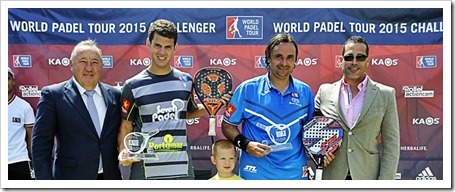 Godo Díaz y Ramiro Moyano conquistan el Challenger 2015 en Valencia.