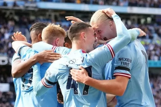 Erling Haaland and Phil Foden troll Manchester United after emphatic Man City win