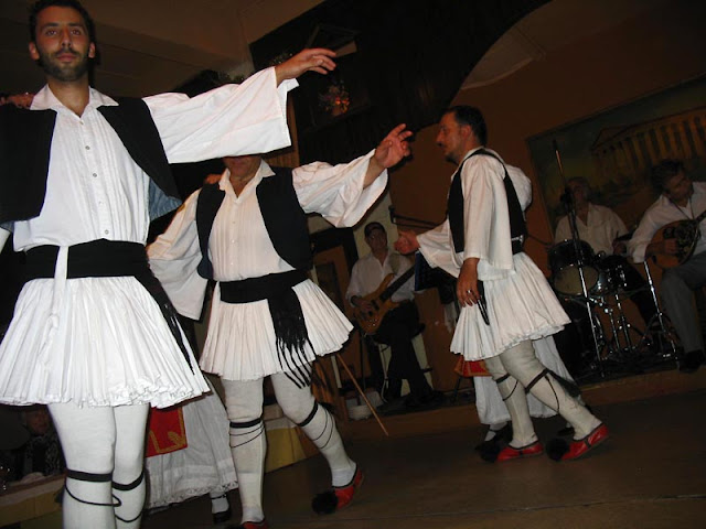 Greek traditional dancing