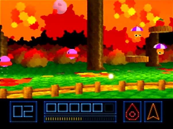 Kirby 64: The Crystal Shards Second Level Autumn Level Fall Level