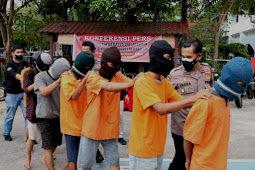 7 Pelaku Curanmor di Wilayah Sekupang, Anak Dibawah Umur dan Residivis