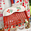 Cherry Kitchen Decor Themes - Pin by Lora Wiseman on Coffee bars | Kitchen decor themes ... / Longwin crystal cherry figurine glass fruit status paperweight home decor ornaments tabletop centerpiece christmas gift.