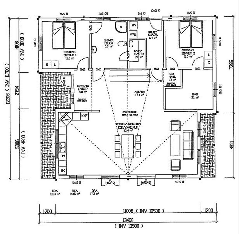  3  Bedroom  House  Plans  Timber  Frame  Houses 