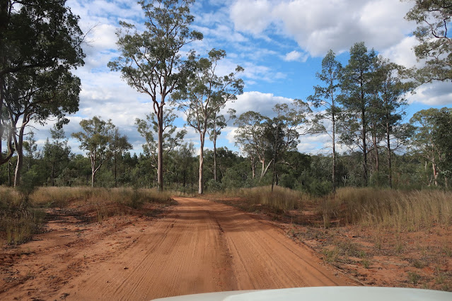 Red sandy road