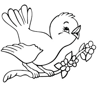 Realis Bird Coloring Sheet Images