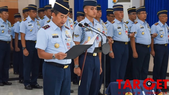 Dankoharmatau Melantik Marsekal Pertama TNI Talawide, S.T., Jabat Wadan Koharmatau