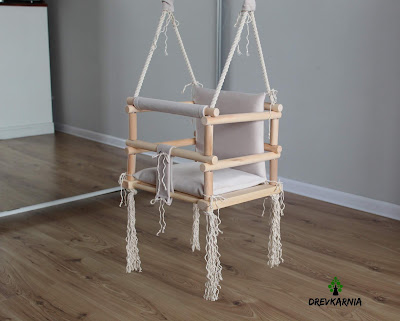 wooden swing for baby