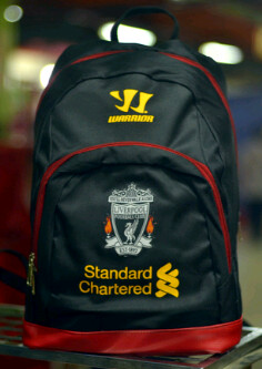 GROSIR TAS MURAH MOTIF SEPAKBOLA - LIVERPOOL HITAM LIST MERAH - BIG MATCH JERSEY - 08562645564