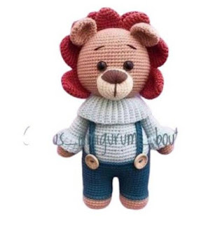 PATRON GRATIS LEON AMIGURUMI 52869