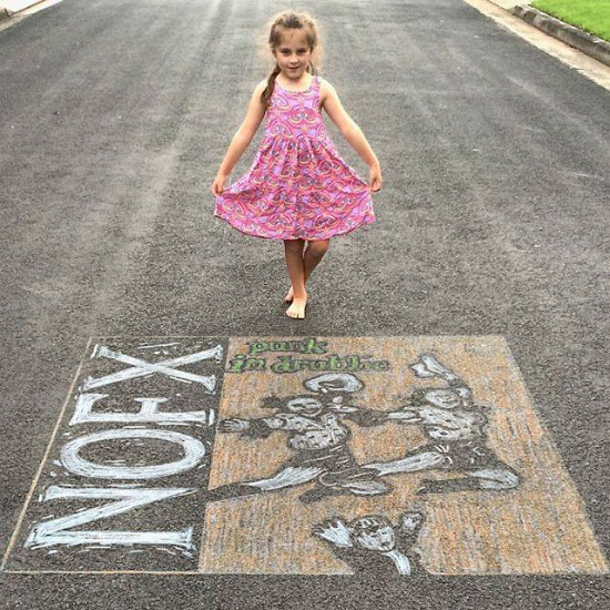 <center>NOFX - Punk In Drublic street art</center>