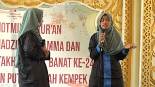 santri kempek kritik ulama yang membaca quran salah wisuda ponpes kempek 2020