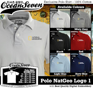 Polo Shirt National Geographic Logo 1