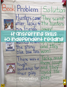 Tacky the Penguin Book Study and Problem and Solution Anchor Chart