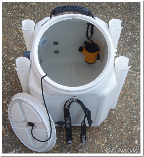 Saltwater kayak fisherman: Kayak Livewell &amp; Dry Box (Part 2)