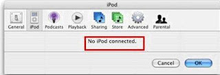 Find serial number of last connected iphone