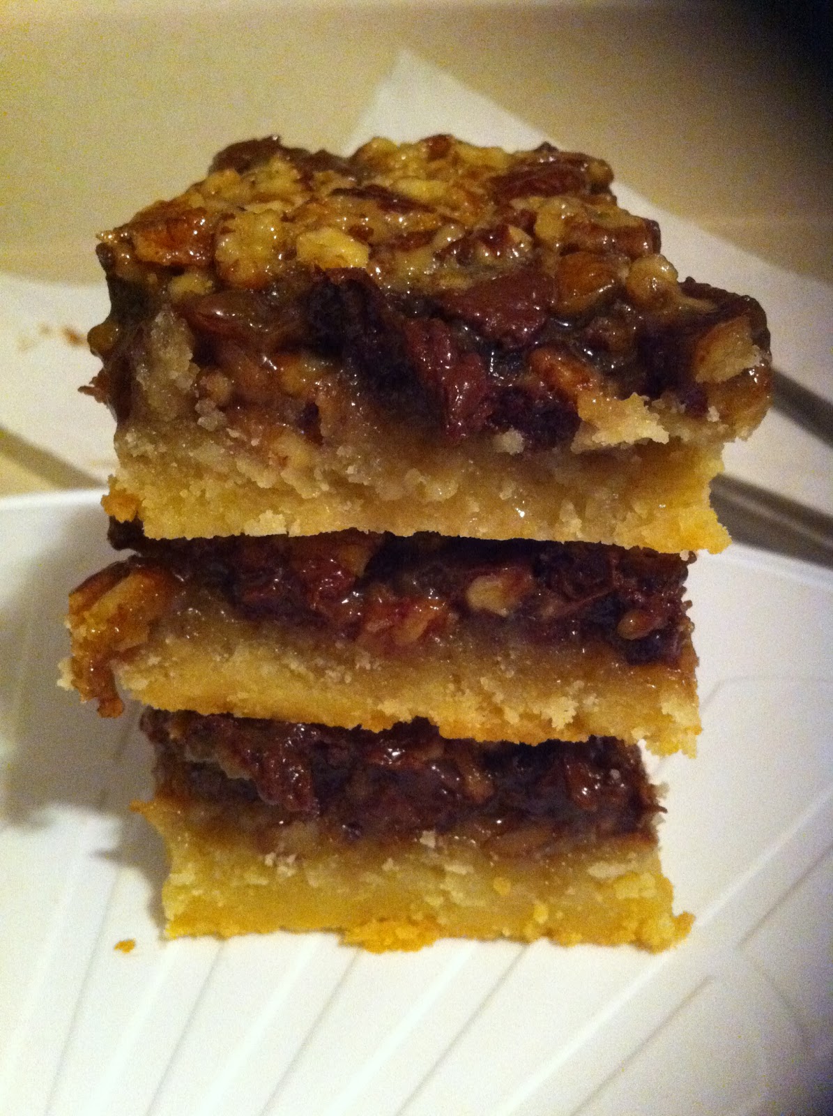 The Cookie Crumbles: Chocolate Bourbon Pecan Pie Bars