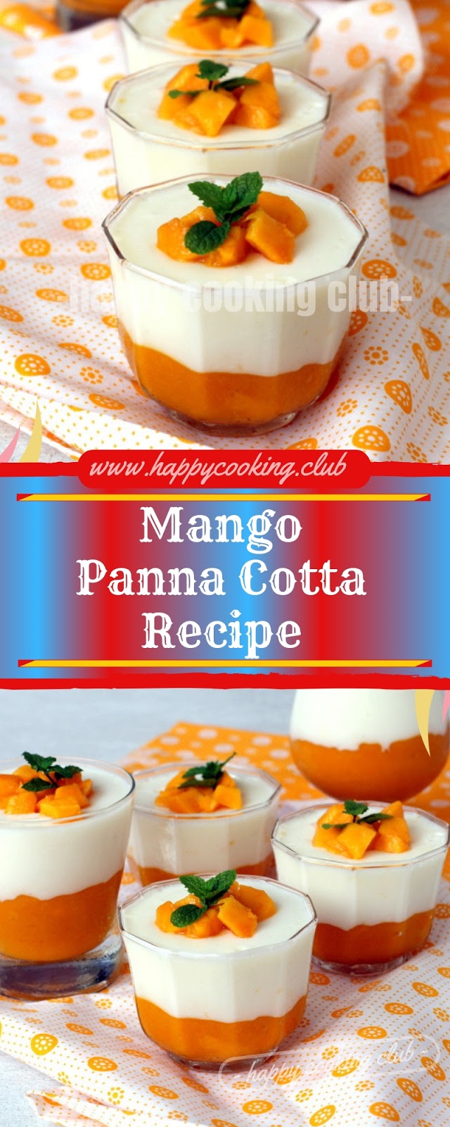 Mango Panna Cotta Recipe