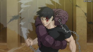 呪術廻戦 アニメ 2期4話 過去編 万里ノ鎖 伏黒甚爾 パパ黒 Fushiguro Toji Jujutsu Kaisen Episode 28 JJK