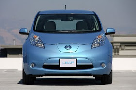 2011 Nissan Leaf electric car front view
