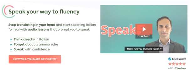 Update your review of Think in Italian (formerly FluentSimple, Ripeti Con Me)