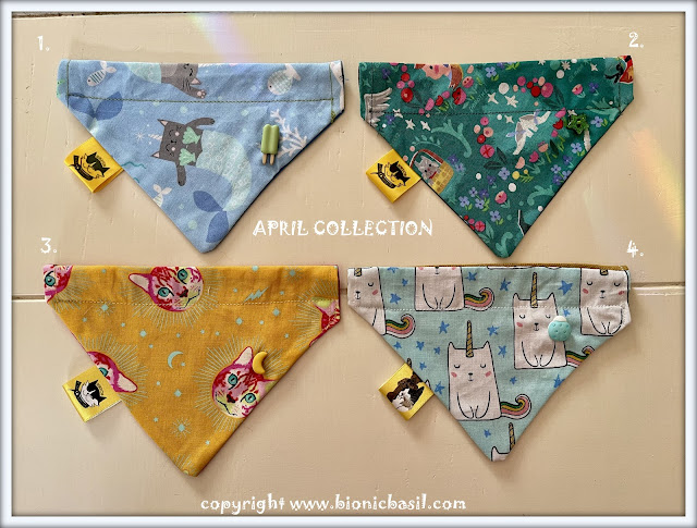 The BBHQ Midweek News Round-Up ©BionicBasil® April 2024 Bandana Collection