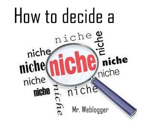 how to Decide a Niche?