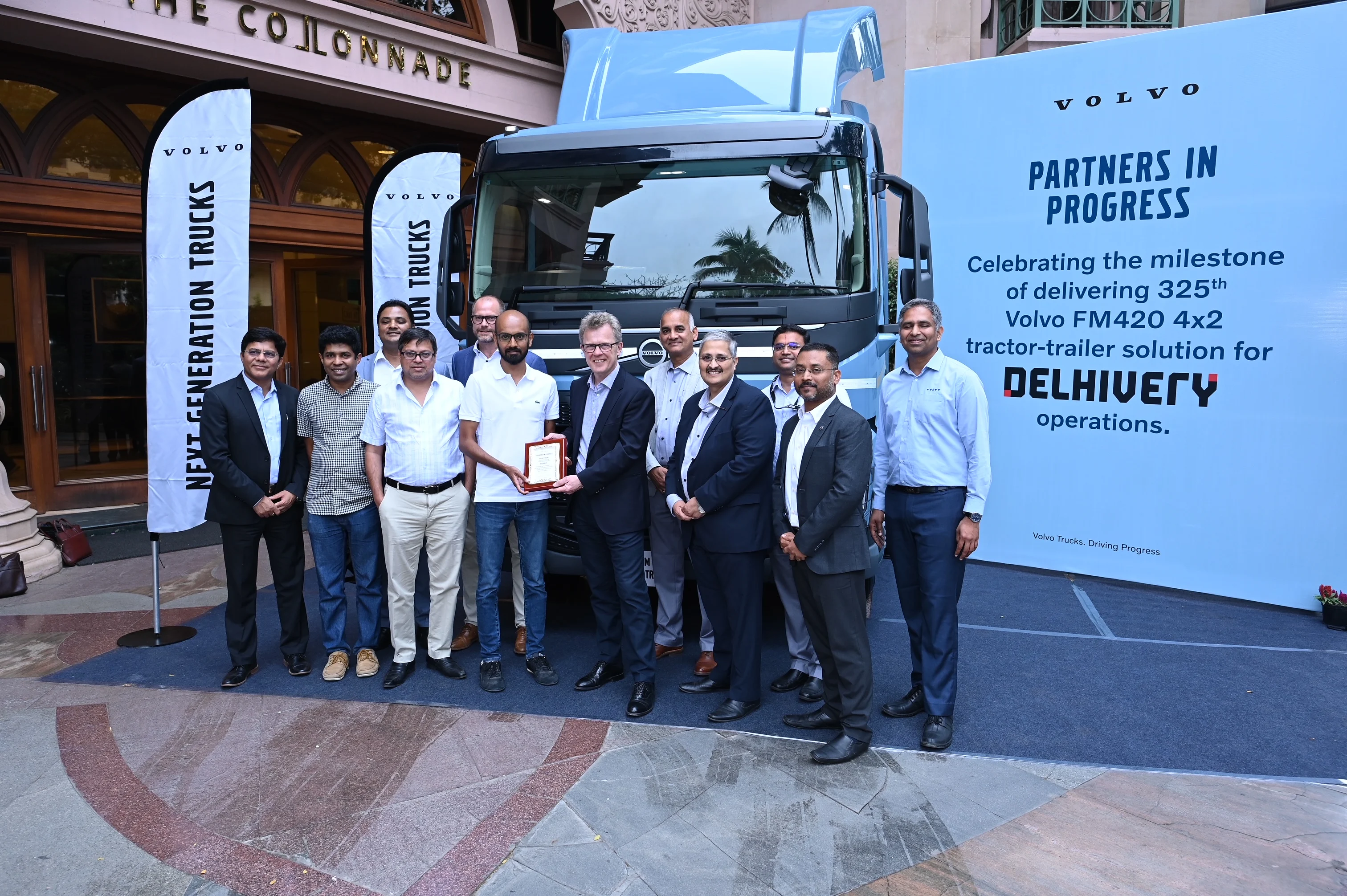 Volvo Trucks India & Delhivery Continue to Drive Progress in Express Logistics