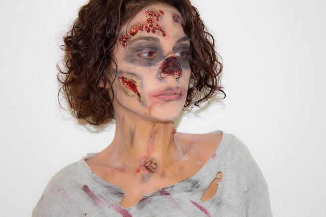 Mon premier maquillage façon Zombie