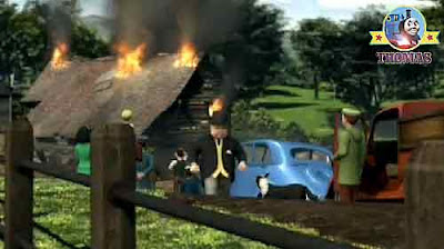 The Fat Controller was angry fire fighting truck Flynn where have you been this was an emergency