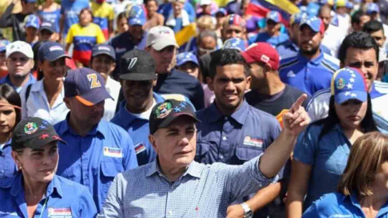 Manuel Rosales anunció su candidatura presidencial desde Barquisimeto