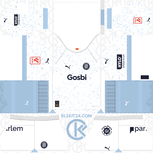 Girona FC Kits 2023-2024 Puma - Dream League Soccer Kits 2024 (Away)