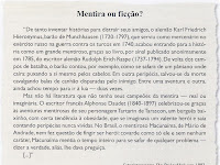 Texto Literário E Não Literário Exemplo