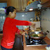Dinner kami di sini saja