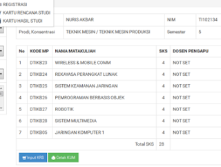 Source code php siakad full + Database mysql