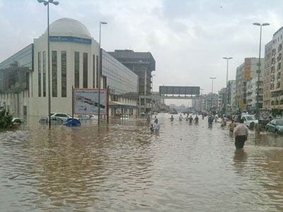 11 Tewas Akibat Banjir Bandang di Jeddah Arab Saudi (Foto dan Video
